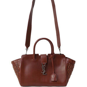 SAINT LAURENT PARIS Downtown Cabas Handbag